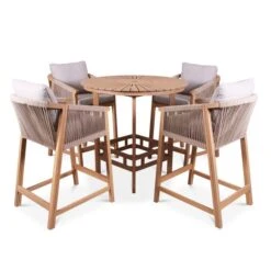 Roma 4 Seater Bar Set -Tower Garden Outlet Store 30915720 alt03