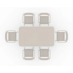 Porto 6 Seater Dining Set With Stacking Chairs 34 Porto 6 Seater Dining Set With Stacking Chairs -Tower Garden Outlet Store 30915726 alt08