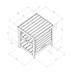 Garden Pizza Oven Table -Tower Garden Outlet Store 30916433 alt07