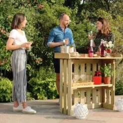 Folding Garden Bar -Tower Garden Outlet Store 30916438 alt02