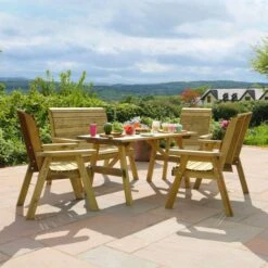 Freya 6 Seater Dining Set -Tower Garden Outlet Store 30916610 alt03