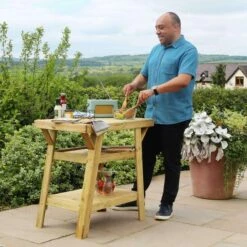 BBQ Side Table -Tower Garden Outlet Store 30917421 alt02