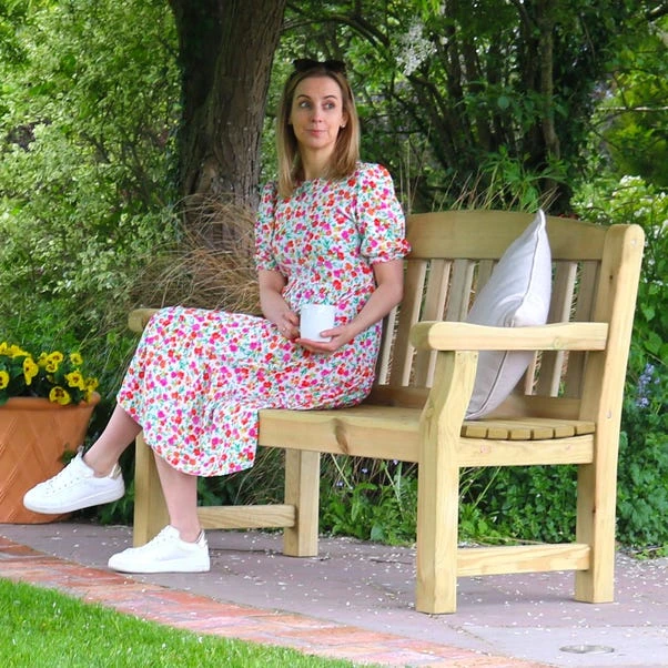 Emily 2 Seater Bench 2 Emily 2 Seater Bench - Image 2