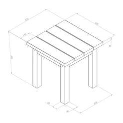 Emily Side Table -Tower Garden Outlet Store 30917447 alt05