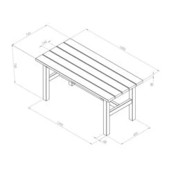 Emily 4 Seater Dining Set -Tower Garden Outlet Store 30917491 alt08