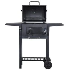 George Foreman Large Outdoor Charcoal BBQ -Tower Garden Outlet Store 30920922 alt04