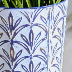 Metal Plant Pot On Gold Stand -Tower Garden Outlet Store 30925723 alt01