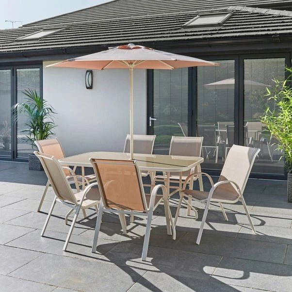 8 Piece Garden Dining Set 3 8 Piece Garden Dining Set - Image 3