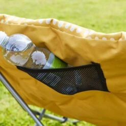 Padded Yellow Ochre Camping Chair -Tower Garden Outlet Store 30925840 alt02
