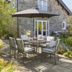 Windsor 8 Piece Garden Dining Set