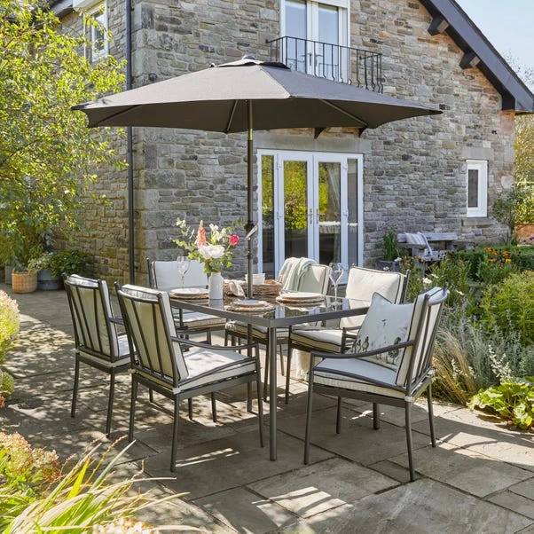 Windsor 8 Piece Garden Dining Set 1 Windsor 8 Piece Garden Dining Set