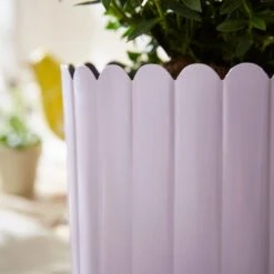 Bright Scalloped Metal Plant Pot -Tower Garden Outlet Store 30926671 alt01