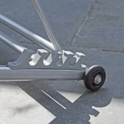 Grey Textilene Lounger With Wheels -Tower Garden Outlet Store 30926692 alt03