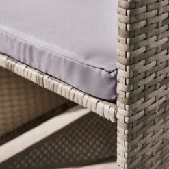 Grey Rattan 4 Seater Dining Cube Set 13 Grey Rattan 4 Seater Dining Cube Set -Tower Garden Outlet Store 30927273 alt05