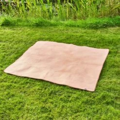 Woven Effect Orange Picnic Blanket -Tower Garden Outlet Store 30927484 alt02