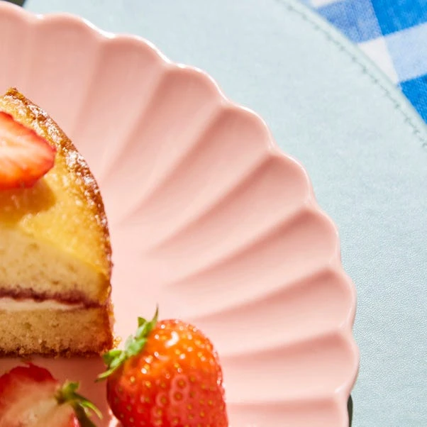 Apricot Scallop Picnic Side Plate 2 Apricot Scallop Picnic Side Plate - Image 2