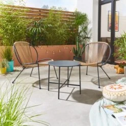 Santorini 2 Seater Bistro Set -Tower Garden Outlet Store 30935651 alt01