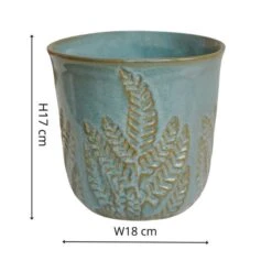 Kew Embossed Fern Plant Pot -Tower Garden Outlet Store 30937045 alt01