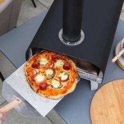 Return - Zanussi Wood Pellet Pizza Oven With Paddle & Cover -Tower Garden Outlet Store 30971490 alt04