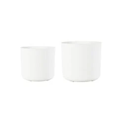 Set Of 2 Celine Recycled Plant Pots 24 Set Of 2 Celine Recycled Plant Pots -Tower Garden Outlet Store 30976796