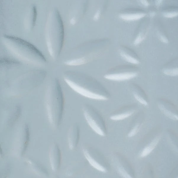 Aspen Flower Ceramic Plant Pot With Stand 2 Aspen Flower Ceramic Plant Pot With Stand - Image 2