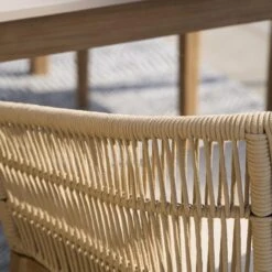 Pacific Lifestyle Moeven Outdoor 6 Seater Dining Set -Tower Garden Outlet Store 30984357 alt03