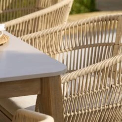 Pacific Lifestyle Moeven Outdoor 6 Seater Dining Set -Tower Garden Outlet Store 30984357 alt04