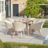 Pacific Lifestyle Cabon Outdoor 6 Seater Dining Set