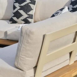 Pacific Lifestyle Osaka Latte Outdoor Corner Seating Set -Tower Garden Outlet Store 30984377 alt05