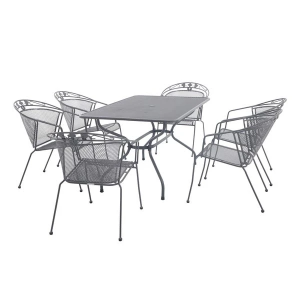 Pacific Lifestyle Elegance Rectangular 6 Seater Dining Set 1 Pacific Lifestyle Elegance Rectangular 6 Seater Dining Set