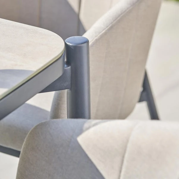 Pacific Lifestyle Nevada Putty Outdoor 6 Seater Dining Set 2 Pacific Lifestyle Nevada Putty Outdoor 6 Seater Dining Set - Image 2