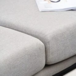 Pacific Lifestyle Nevada Putty Small Outdoor Corner Seating Set With Coffee Table And Footstools -Tower Garden Outlet Store 30984415 alt02