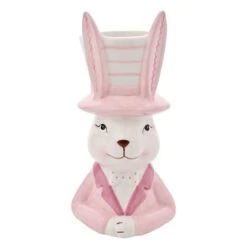 Eggs-traordinary Gift Co. Bunny In Top Hat Plant Pot -Tower Garden Outlet Store 30984550 alt01
