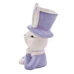 Eggs-traordinary Gift Co. Bunny In Top Hat Plant Pot -Tower Garden Outlet Store 30984638 alt02