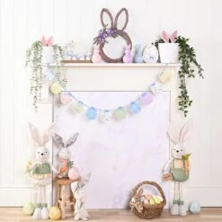 Eggs-traordinary Gift Co. Flocked Bunny Ears Plant Pot -Tower Garden Outlet Store 30984648 alt02