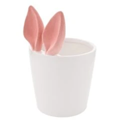 Eggs-traordinary Gift Co. Flocked Bunny Ears Plant Pot -Tower Garden Outlet Store 30984648 alt04