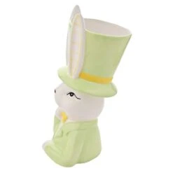 Eggs-traordinary Gift Co. Bunny In Top Hat Plant Pot -Tower Garden Outlet Store 30984657 alt02