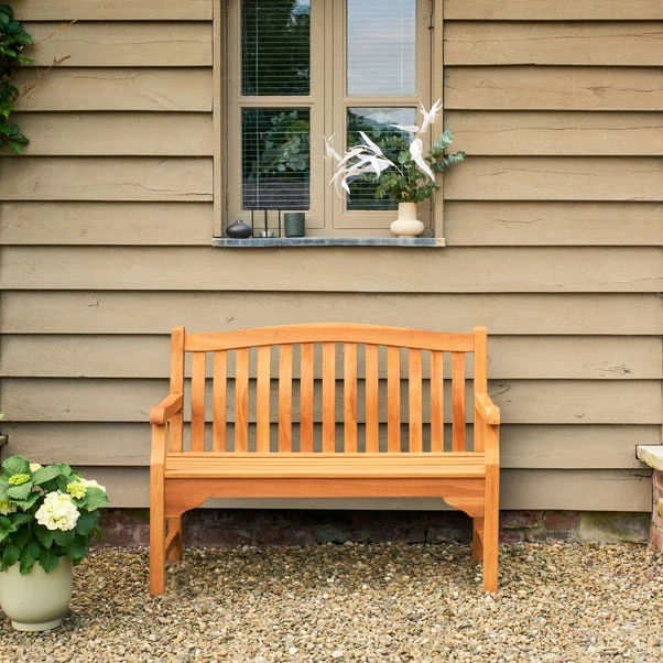 Kingsbury Small Outdoor Bench 6 Kingsbury Small Outdoor Bench - Image 6