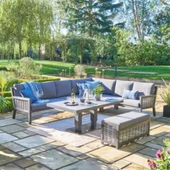 Langham Large Comfort Outdoor Corner Set 11 Langham Large Comfort Outdoor Corner Set -Tower Garden Outlet Store 30987804 alt02