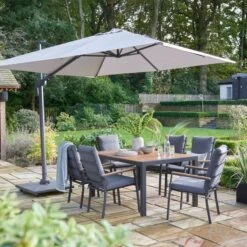 Easton 6 Seater Outdoor Dining Set 9 Easton 6 Seater Outdoor Dining Set -Tower Garden Outlet Store 30987814 alt02