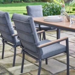 Easton 6 Seater Outdoor Dining Set 11 Easton 6 Seater Outdoor Dining Set -Tower Garden Outlet Store 30987814 alt04