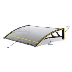 Greenhurst 1m Door Canopy -Tower Garden Outlet Store 30988970 alt01